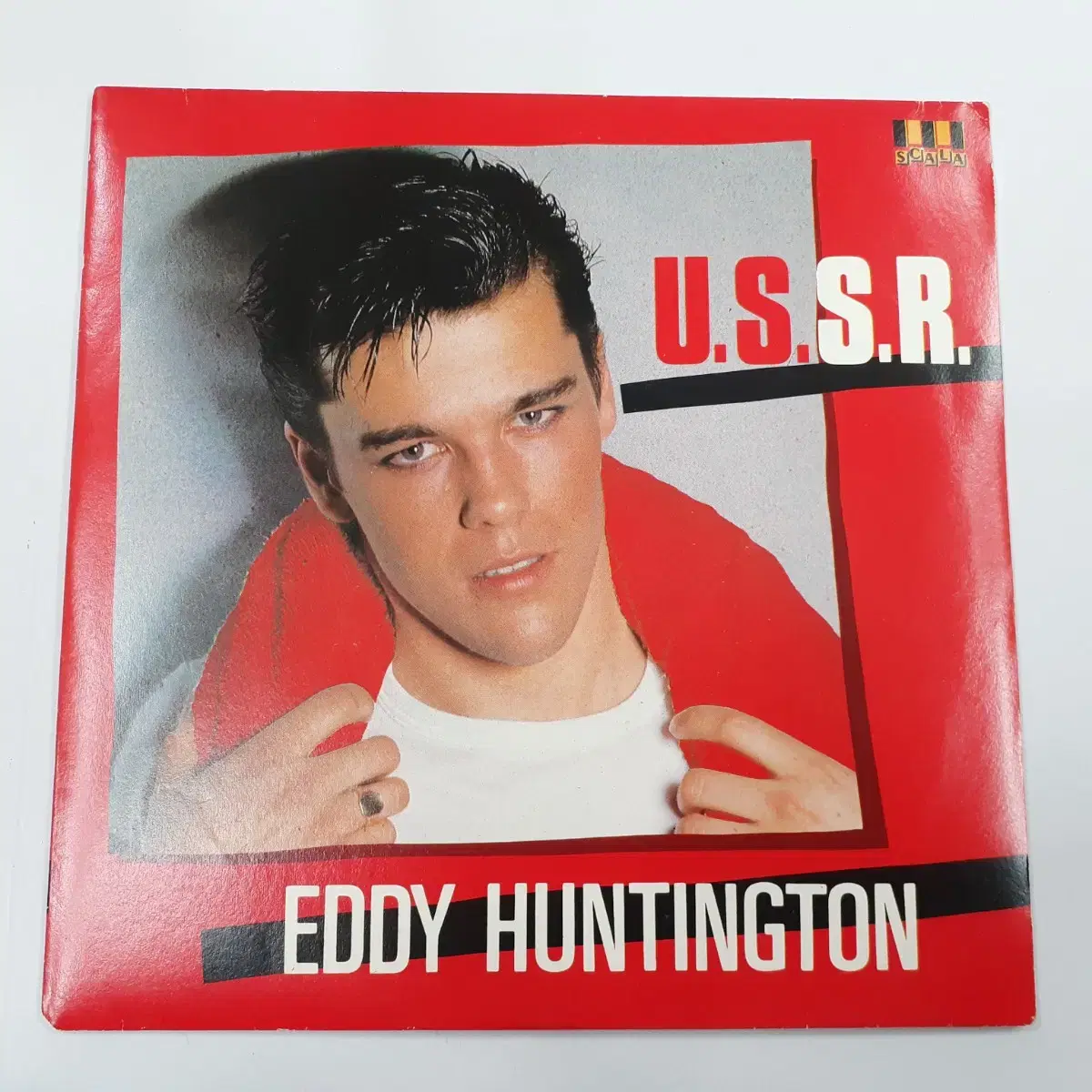 유로댄스 EDDY HUNTINGTON- U.S.S.R 7인치 EP 레코드